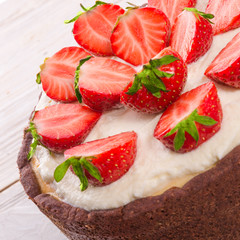 strawberry cheese cake