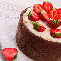 strawberry cheese cake