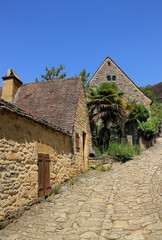 Fototapeta na wymiar Une rue à Beynac.(Dordogne)