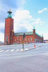 Obraz premium City Hall in Stockholm, Sweden