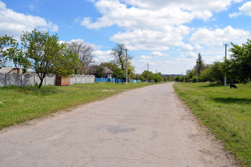 Street in the village