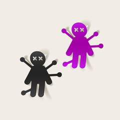 realistic design element: voodoo Doll