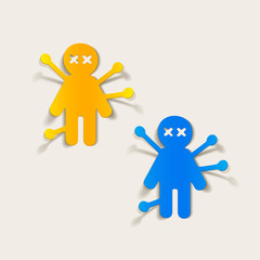 realistic design element: voodoo Doll