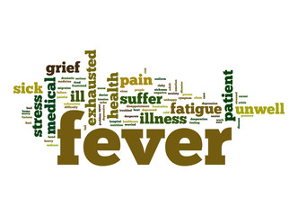 Fever word cloud