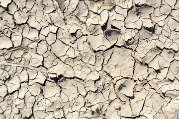 ausgetrockneter Boden