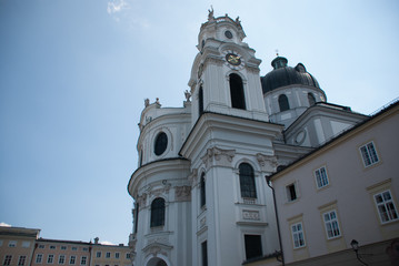 Obraz premium Eglise collégiale de Salzbourg