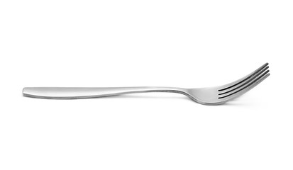 fork on white