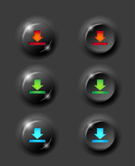 black buttons download