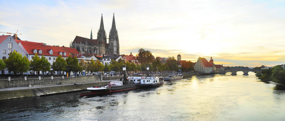 Regensburg skyline