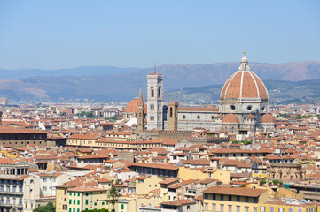 Obraz premium Duomo Santa Maria del Fiore - Historic centre of Florence in Ita