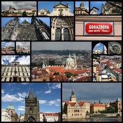 Prague - photo collage