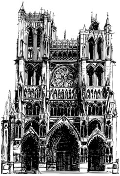 Amiens Gothic Cathedral