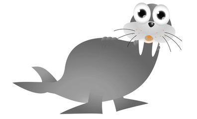Cartoon Sea Lion