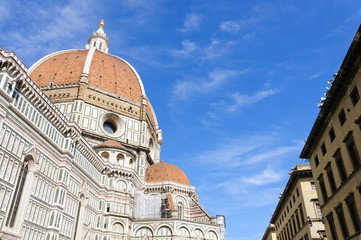 Duomo Santa Maria del Fiore - Historic centre of Florence in Ita