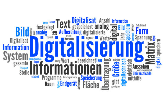 Digitalisierung (digital, Daten)