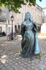 Fototapeta na wymiar Nantes - Statue d'Anne de Bretagne
