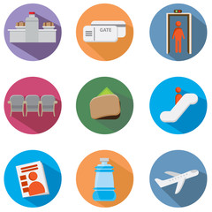 Airport Icon Set