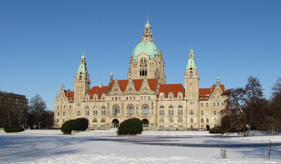 Obraz premium Rathaus Hannover