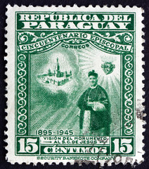 Postage stamp Paraguay 1948 Vision of Projected Monument