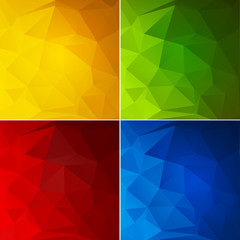 Abstract color geometric background