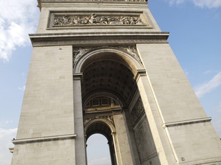 Obraz premium Arco del Triunfo en París 