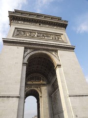 Fototapeta premium Arco del Triunfo en París