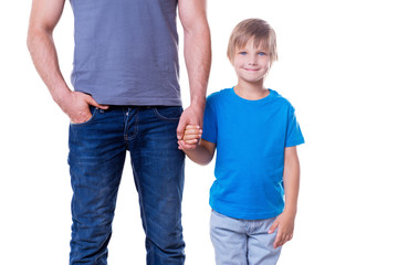 Father and son.
