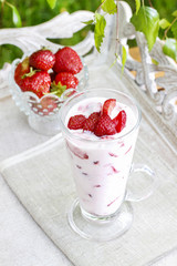 Strawberry smoothie