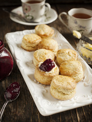 Fresh homemade scones