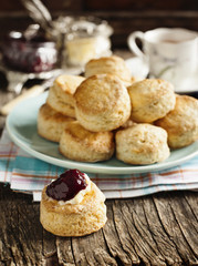 Fresh homemade scones