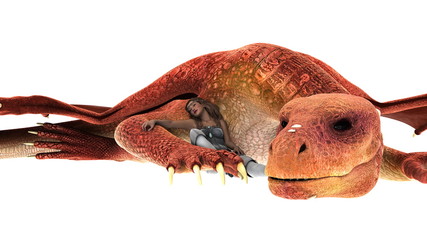 美女とドラゴン