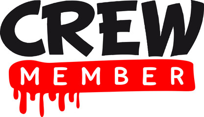 Crew Member Comic Style