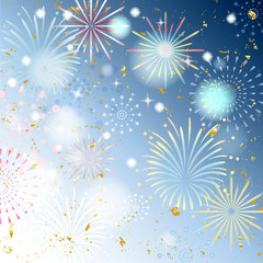 打ち上げ花火 金箔入り