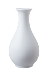 white ceramic vase