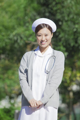 看護士のポートレイト