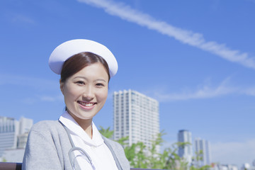 看護士のポートレイト