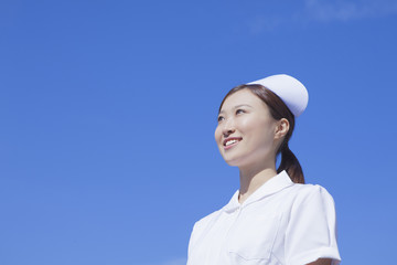 看護士のポートレイト