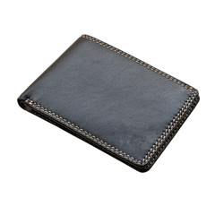 a new black wallet