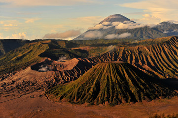 Mount Bromo vulkaan van Oost-Java, Indonesië