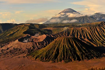 Fotobehang Vulkaan Mount Bromo vulkaan van Oost-Java, Indonesië