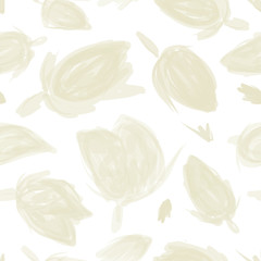 Floral seamless pattern for your design