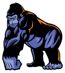 gorilla mascot © bazzier