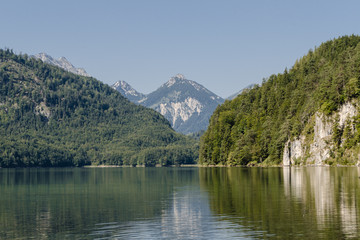Fototapeta na wymiar view of Allgau. Bayern Landscape.