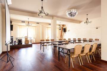 Interior of a boardroom