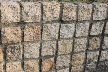 ピンコロ石積み