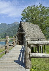 Palafitte on the lake