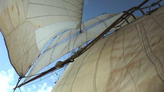 proue d'un gr&eacute;ement