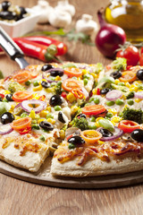 Pizza vegetarian