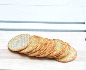 Whole Wheat Soda Crackers