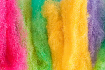 colorful wool  - natural color dying - sustainable fashion - Slow Fashion concept